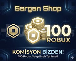 -143- 100 Robux - Komisyon Bizden!
