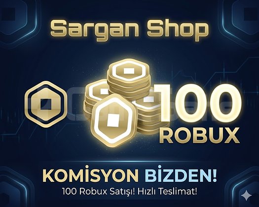 -143- 100 Robux - Komisyon Bizden!