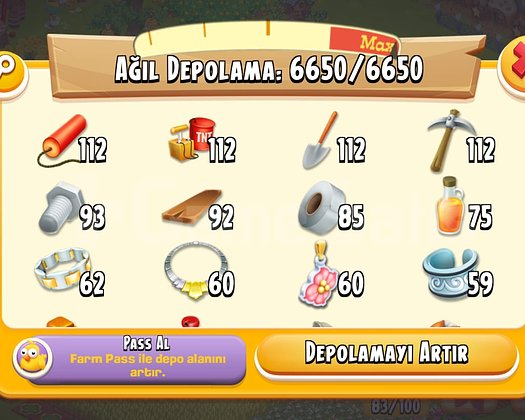 255 SEVİYE HAY DAY HESAP