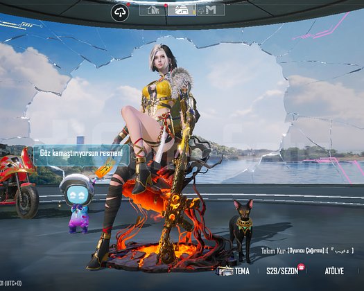 Uygun orta pubg hesap tek bag