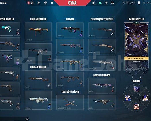 ACİL SATILIK TEK HESAP VALORANT + LOL