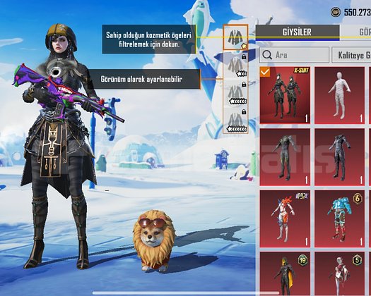 PUBG dolu hesap