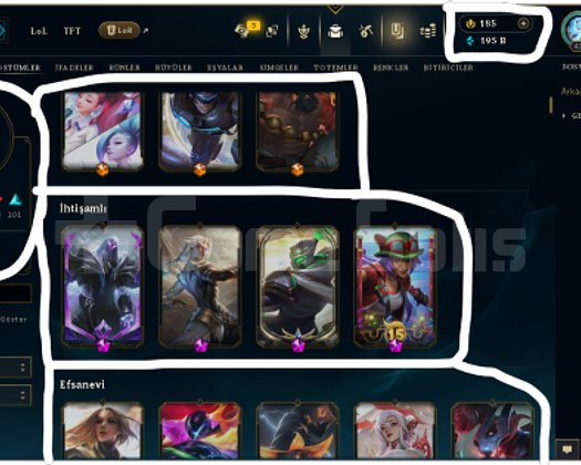 473 LEVEL / 221 SKİN / FUL HERO +ELMAS +MAİL