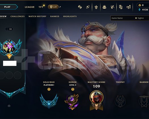 EUW/ UYGUN PLAT 1 FRESH HESAP !