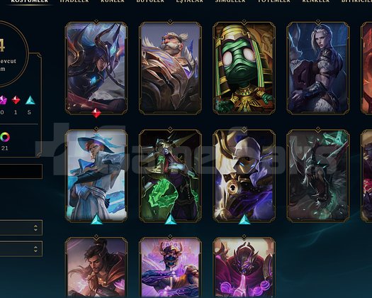 GEÇEN MEVSİM 1560LP CHALLENGER BİTİREN HESAP