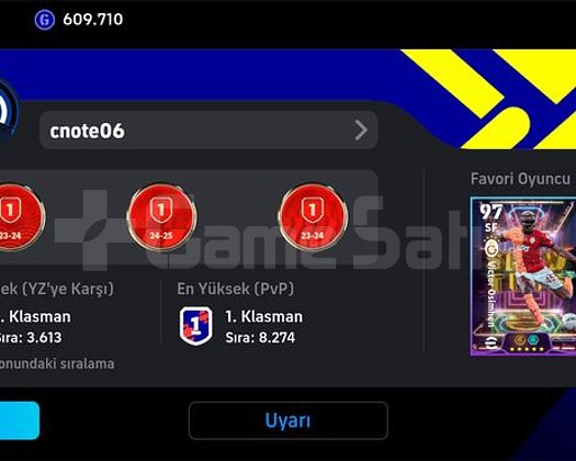 SIRALAMALI YILLARDIR KULLANDIĞIM HESAP