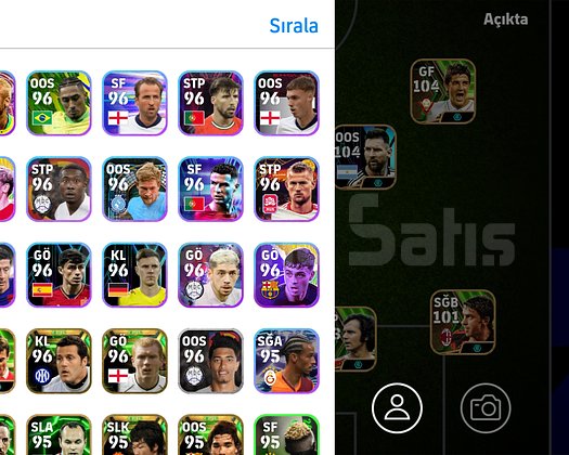 104 MESSİ 106 OLİVER 106 FABİO VE DAHA FAZLASI