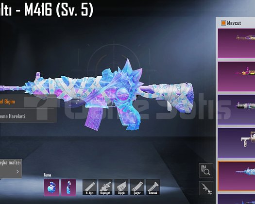 TÜM MUMYALAR MEVCUT + M416 - 5 SV + AKM 4 SV FULLL