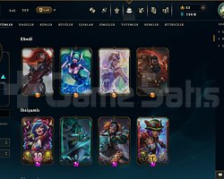 527 KOSTÜM 124K ÖZ UNRANKED EFSANE DOLU MAİL HESAP