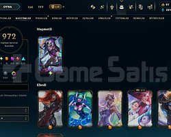 TR 972 KOSTUM ARCANE PARAMPARÇA JİNX 300 K MAVİ OZ