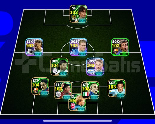 İOS UYUMLU EFOOTBALL MOBİLE 3200 HESAPTIR