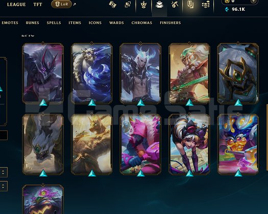TR / 140 LVL + 19 SKİN + DEMİR MMR + MAİL !!!