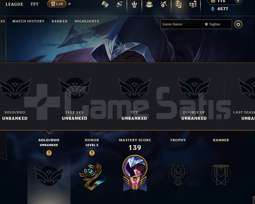 TR / 74 LVL + 9 SKİN + BRONZ MMR + MAİL !!!