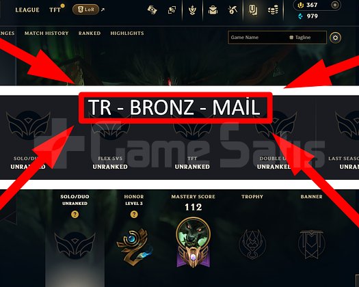 TR / 67 LVL + 2 SKİN + BRONZ MMR + MAİL !!!!