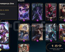 CHALLENGER EMOTS ARCANE Jinx Acc