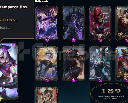 CHALLENGER EMOTS ARCANE Jinx Acc