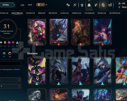 TR - PLAT2 - 31SKIN - BOL GANIMET - MAIL DEVIRLI