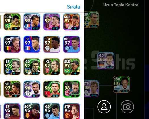 KG32563 BOMBACI 109 İBRA 106 ETO 108 GULLİT