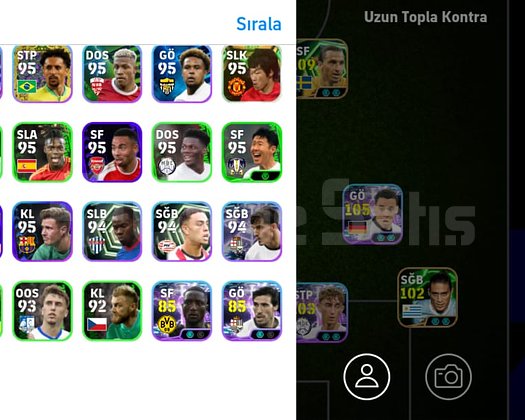 KG32563 BOMBACI 109 İBRA 106 ETO 108 GULLİT
