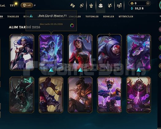 GOLD 1 FRESH HESAP + 50 k mavi öz 10 kostüm