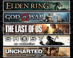 Elden + GOW + TLOU1 + Tsushima + Uncharted