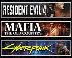 Resident Evil 4 + Mafia + Cyberpunk 2077