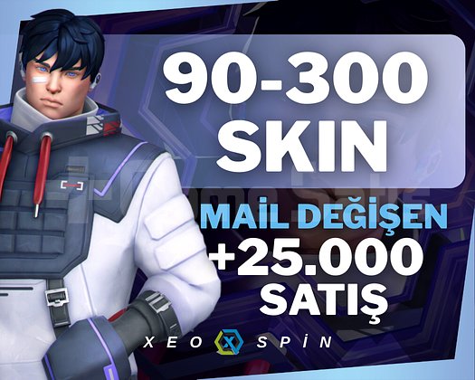 90-300 SKİN | MAİL DEĞİŞEN | UVİP+ | 35,000 SATIŞ