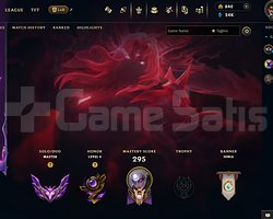 Yeraltı Kralı Viego skinli CHAL GÖRMÜŞ MASTER ACC