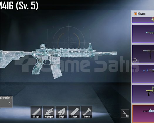 Buz diyarı 5 dolu pubg hesabı