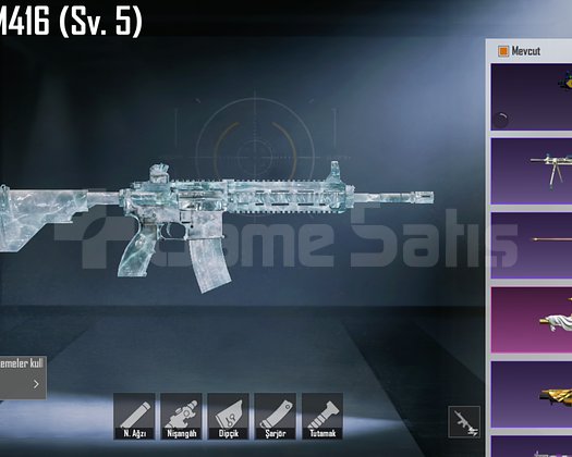 Buz diyarı 5 dolu pubg hesabı