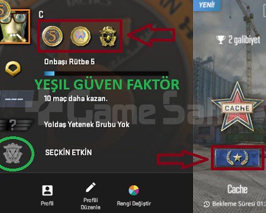 3 MADALY - MAİNLİK - PREMİER HESAP - SON FİYAT!