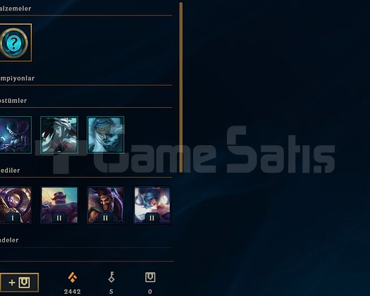 MAİNLEMELİK 46 LEVEL EUW HESAP!!!