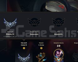 MAİNLEMELİK 46 LEVEL EUW HESAP!!!