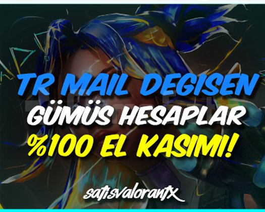 TR - GÜMÜŞ,SİLVER - MAİL DEĞİŞEN - ELLE KASILMIŞ!