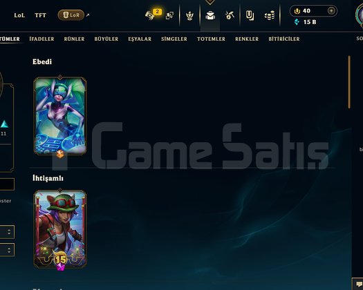 EUW Dia 2 Hesap l 60 WR l 33 Kostümlü l AZ Maçlı