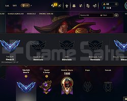 EUW Dia 2 Hesap l 60 WR l 33 Kostümlü l AZ Maçlı