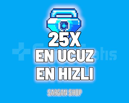EN UCUZ - EN HIZLI - 25x Blue Gem Lock