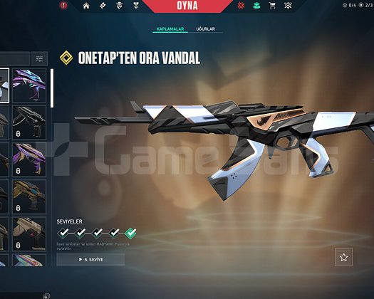 YÜCELİK 1 - YELPAZELİ ONE TAP SKINLI UCUZ HESAP