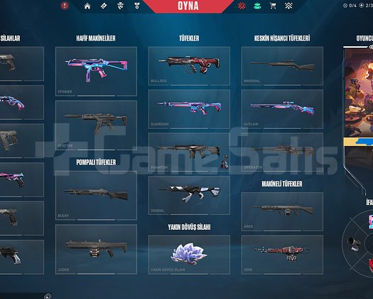 YÜCELİK 1 - YELPAZELİ ONE TAP SKINLI UCUZ HESAP