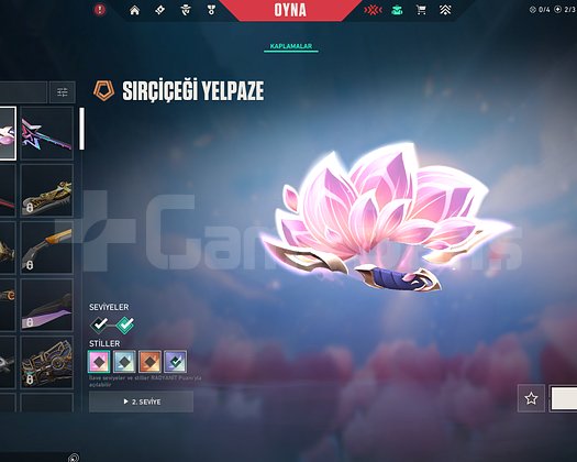 YÜCELİK 1 - YELPAZELİ ONE TAP SKINLI UCUZ HESAP