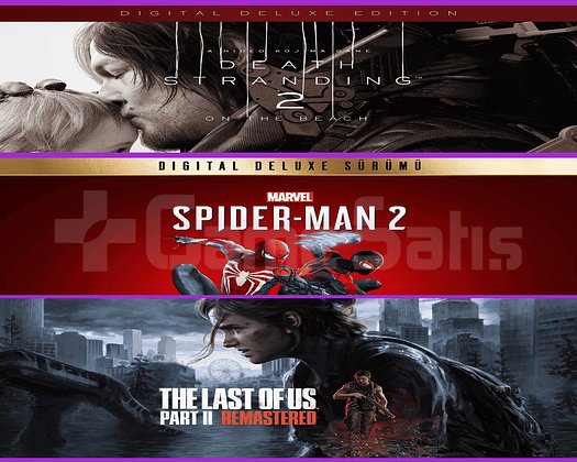 DEATH STRANDING 2 + Spiderman 2 + Tlou 2