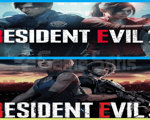 Resident Evil 3 + 2 + Garanti