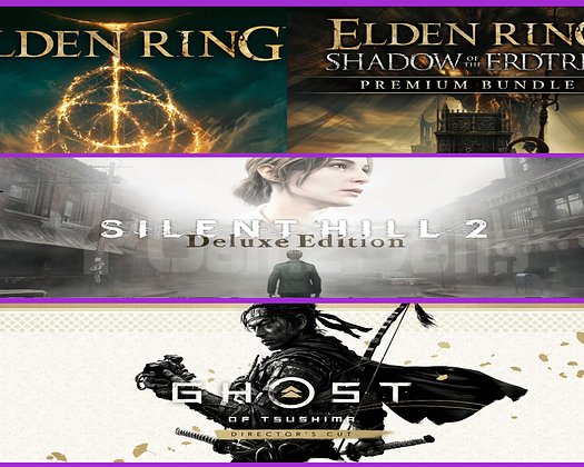 Elden Ring + Silent Hill 2 + Ghost of Tsushima