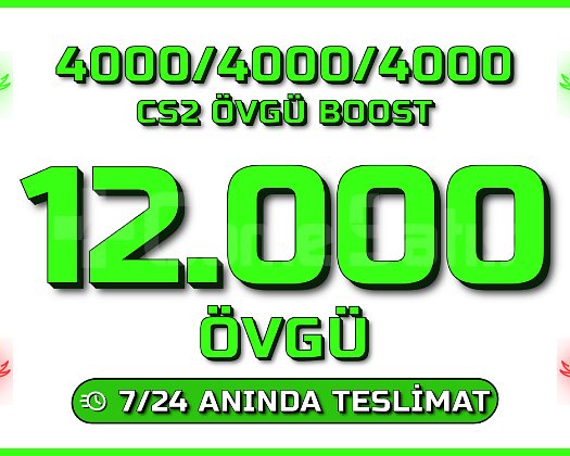 YEŞİL FAKTÖR ! CS2 12000 ÖVGÜ ! ANINDA TESLİM