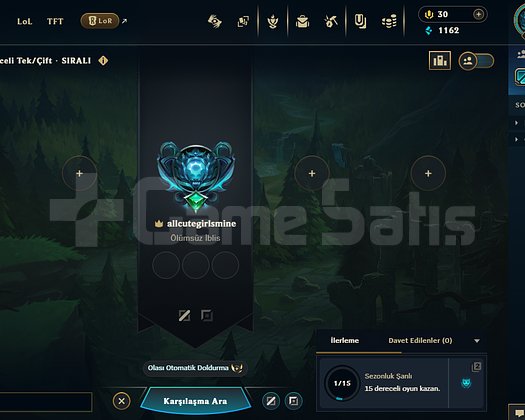 151 LVL SÜPER 60 SKIN 145 ŞAMPİYON  MAİNLEMELİK