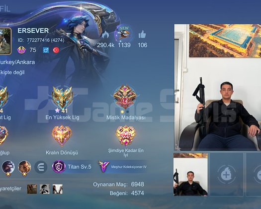 Mobile legends dolu hesap