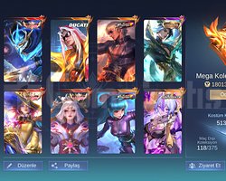 Mega 4 hesap kof gus colector ling ve daha fazlası