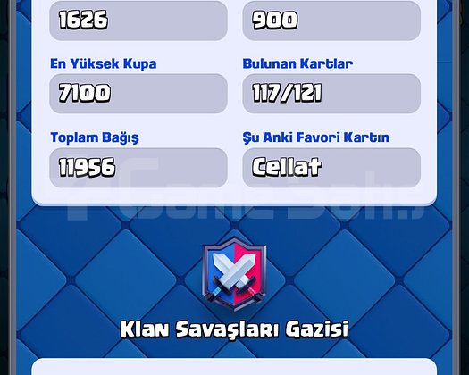 Clash royale taşlı hesap
