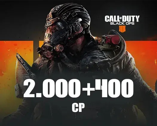 Call of Duty Black Ops 4 2000 + 400 CP Points