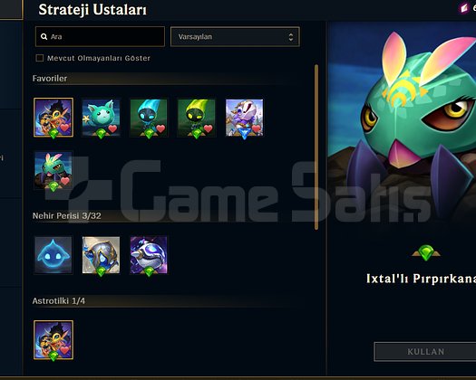 TFT ÖZEL HESAP TR GOLD4 FRESH ELO